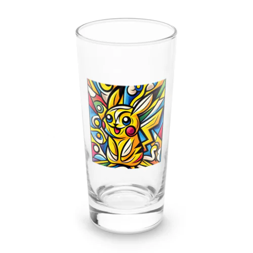 ピカソ風ピカチュウ Long Sized Water Glass