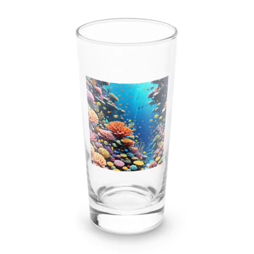 蒼いサンゴ礁 Long Sized Water Glass