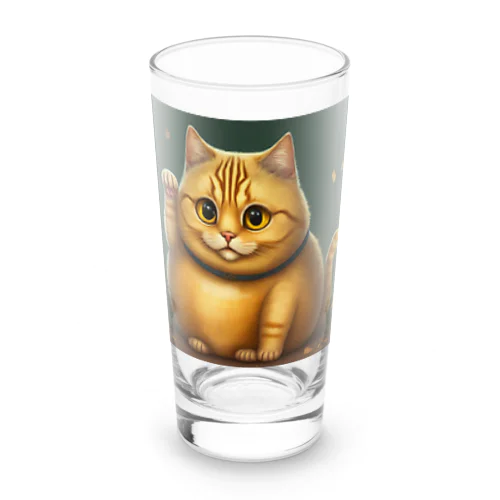 金色の猫 ロンググラス