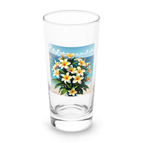 プルメリアの花束 Long Sized Water Glass