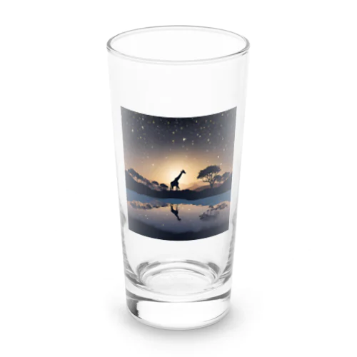 真夜中きりん Long Sized Water Glass