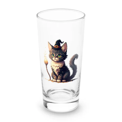 魔法使いのネコ Long Sized Water Glass