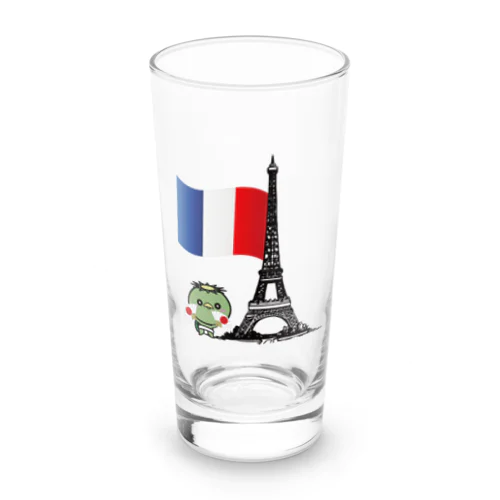 日本 応援 カッパくん PARIS OLYMPICS 2024 Long Sized Water Glass