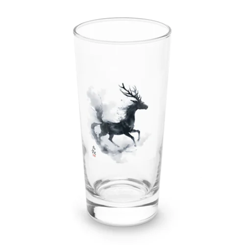 水墨画風ｰ麒麟ｰ Long Sized Water Glass