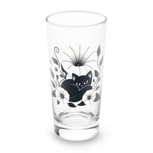 アサガオと黑猫 No1.5 Long Sized Water Glass