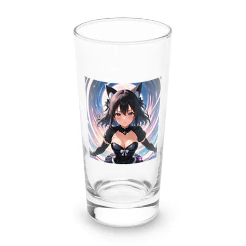 甘えん坊のマルリ猫 Long Sized Water Glass