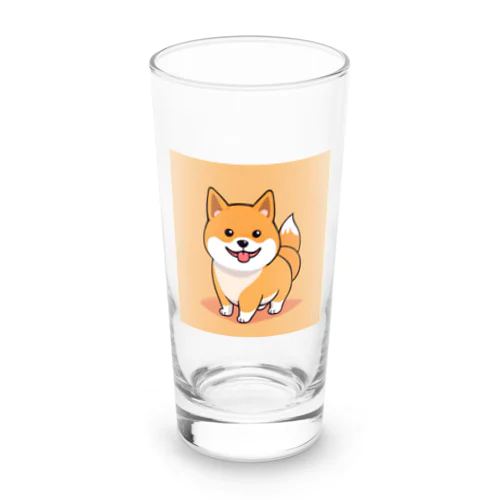 日本の友達柴犬 Long Sized Water Glass