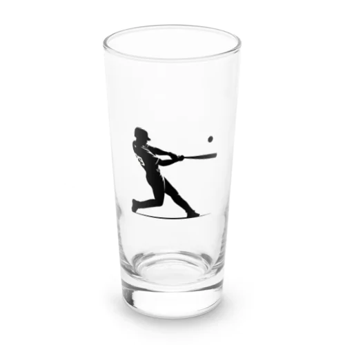 ベースボールプレイヤー シルエットver. Long Sized Water Glass