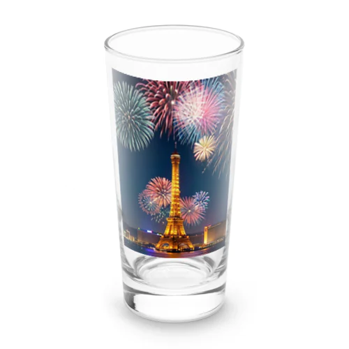 ✨ラスベガスと花火✨ Long Sized Water Glass