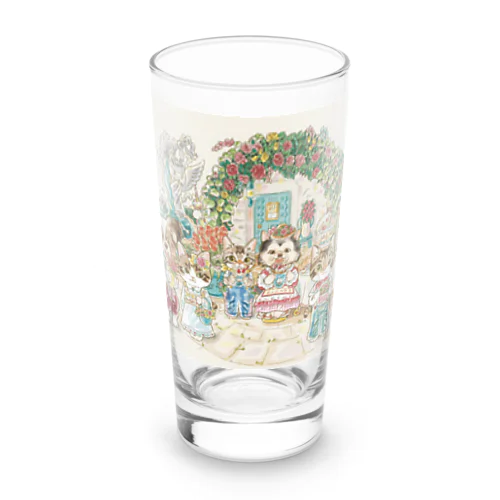 れおまるくん一家　ローズガーデンツアー Long Sized Water Glass