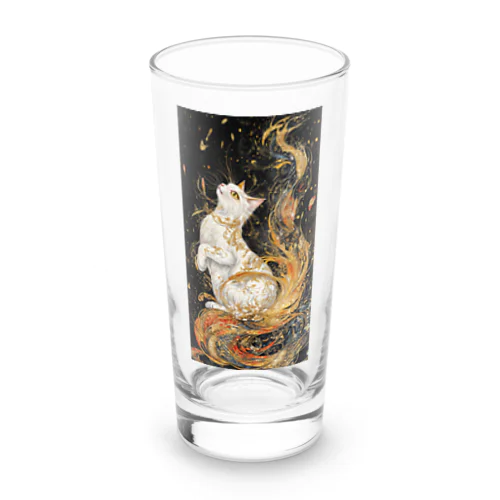 Magical Cat 009 Long Sized Water Glass