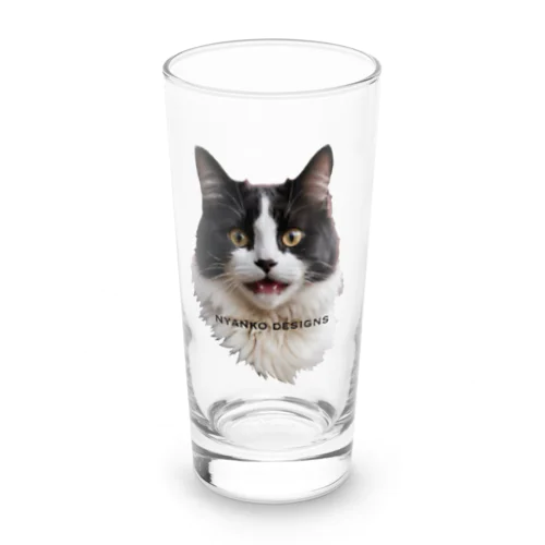 ハロウィンねこちゃんアイコン Long Sized Water Glass