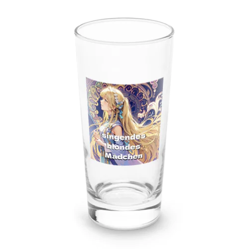 アール・ヌーヴォー風の少女 Long Sized Water Glass
