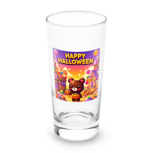 ハロウィンくまさん Long Sized Water Glass