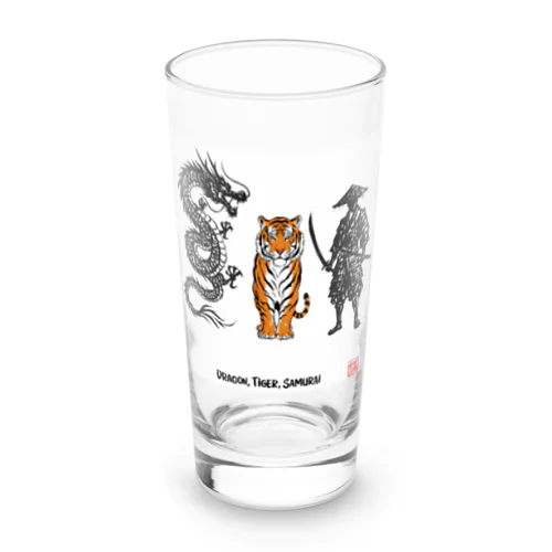 龍虎侍Tシャツ Long Sized Water Glass