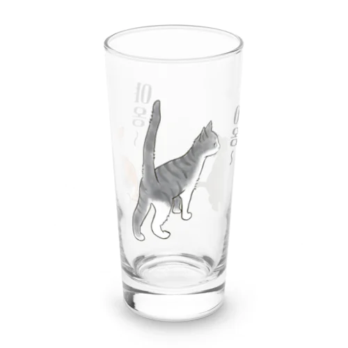 子猫さん達 ハングルデザイン Long Sized Water Glass