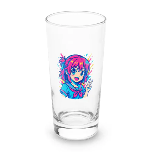 「ネオンヒロイン・エクスプレス」 Long Sized Water Glass