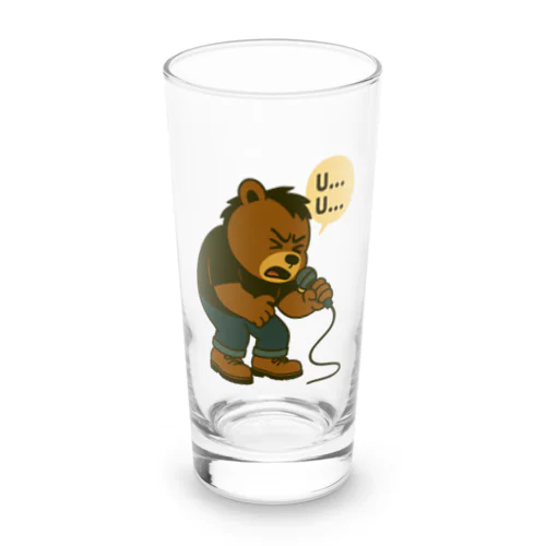 ノマドマくん｜U…U… 熱唱モード Long Sized Water Glass