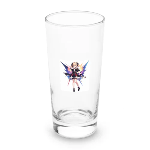 00229-女性化版のロボット Long Sized Water Glass