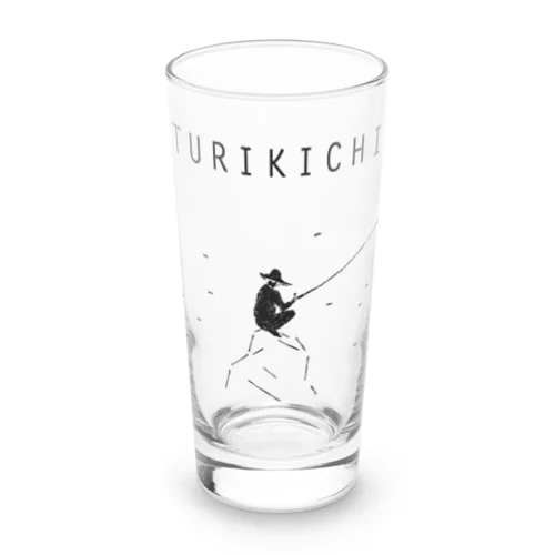 釣り人専用デザイングッズ「ツリキチ」（Tシャツ・パーカー・グッズ・ETC） Long Sized Water Glass