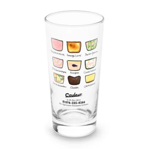 Couleurテリーヌいろいろ Long Sized Water Glass