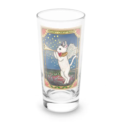 　ねこ天使 in Xmas Long Sized Water Glass