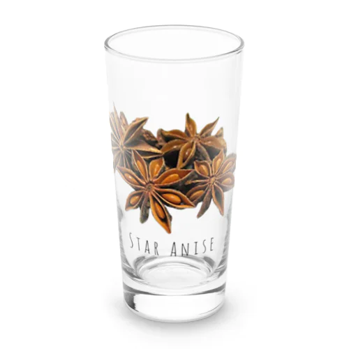STAR ANISE Long Sized Water Glass