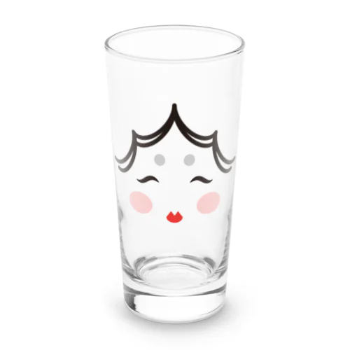 お多福 Long Sized Water Glass