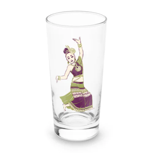 【タイの人々】伝統舞踊のダンサー Long Sized Water Glass