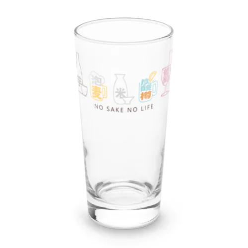 NO SAKE NO LIFE Long Sized Water Glass