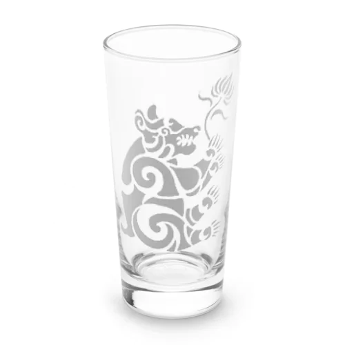 中南米風のクマ Long Sized Water Glass