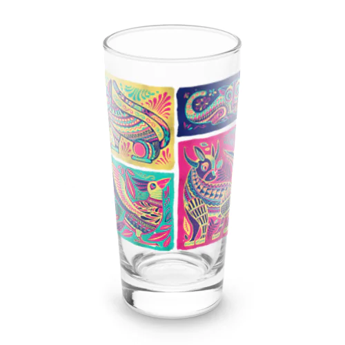 メキシコのアレブリヘス（ピンク） Long Sized Water Glass