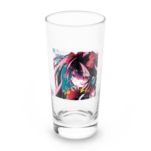 大正浪漫とポッピンガール。 Long Sized Water Glass
