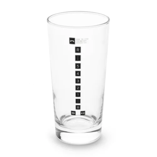 エレベーターボタン Long Sized Water Glass