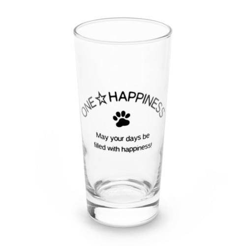 ONE☆HAPPINESS Long Sized Water Glass