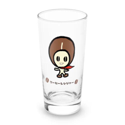 コーヒーレンジャーHugレッド Long Sized Water Glass