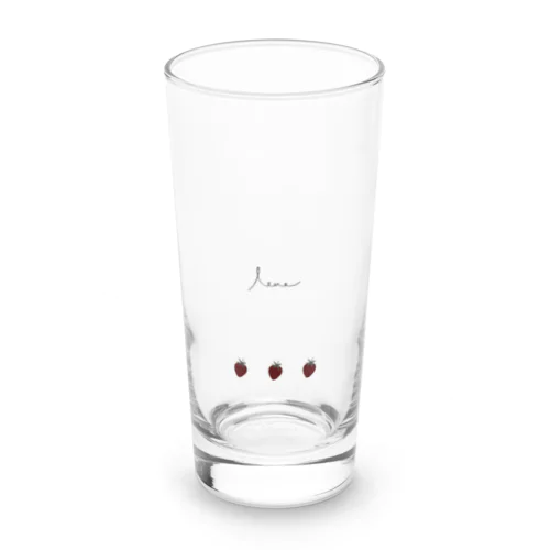 いちご* Long Sized Water Glass