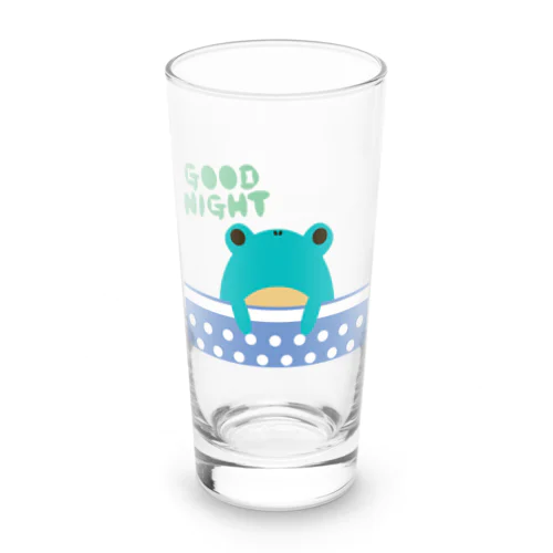 カエルたんがオヤスミ Long Sized Water Glass