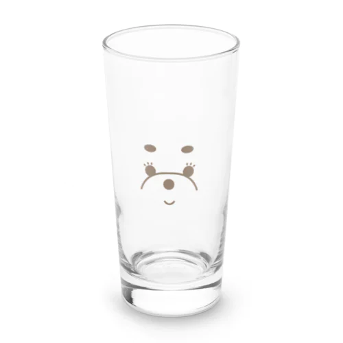 ほほえむ、わたあめわんこ Long Sized Water Glass