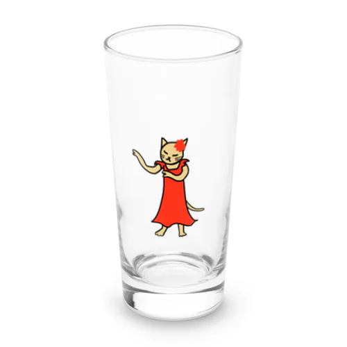 フラダンスキャット Long Sized Water Glass