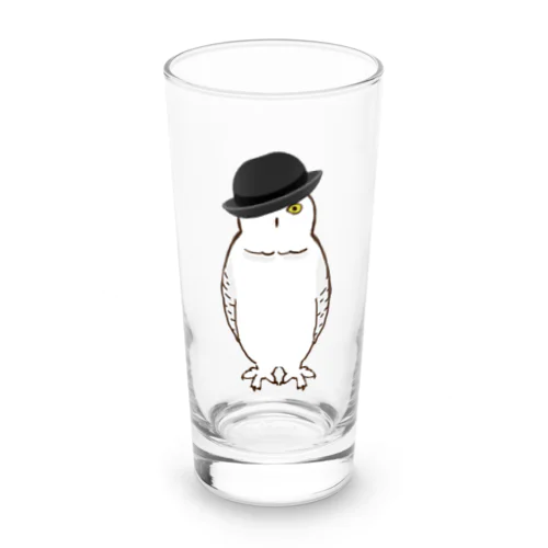 ボーラーハットシロフクロウ Long Sized Water Glass