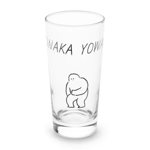 おなかよわい Long Sized Water Glass