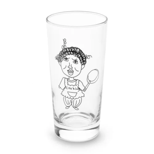ちょっとね～おばさん Long Sized Water Glass