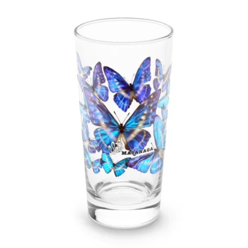 Blue butterfly🦋 Long Sized Water Glass