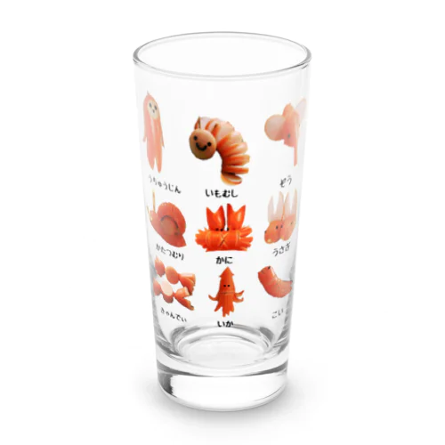 あかういんなーずかん Long Sized Water Glass