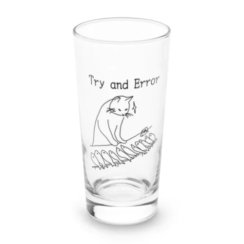 Try and Error Long Sized Water Glass