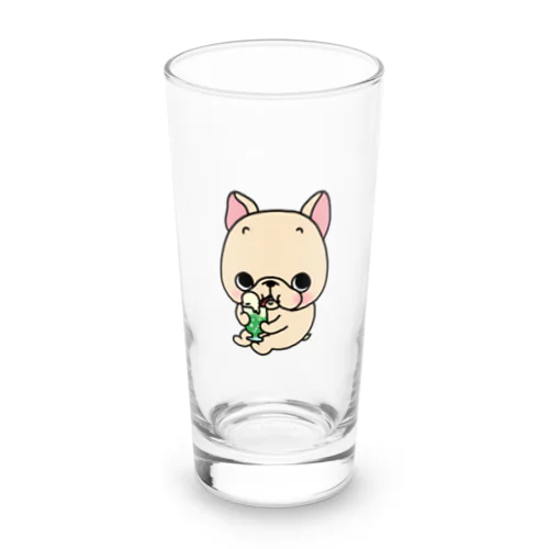 クリームソーダ飲むよ。 Long Sized Water Glass