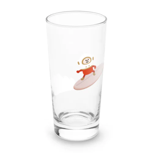 サーフィンモグっぺ Long Sized Water Glass