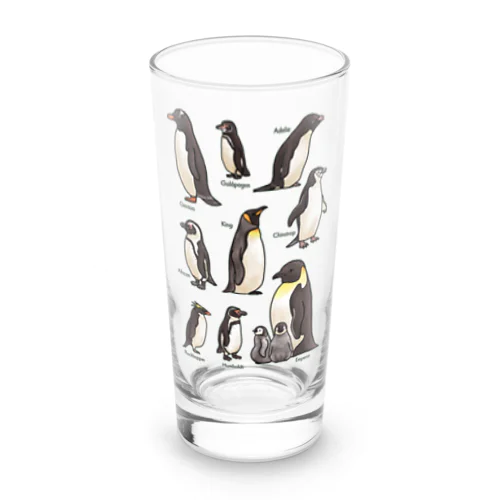 ペンギンだらけ Long Sized Water Glass