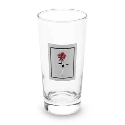 Flower Long Sized Water Glass